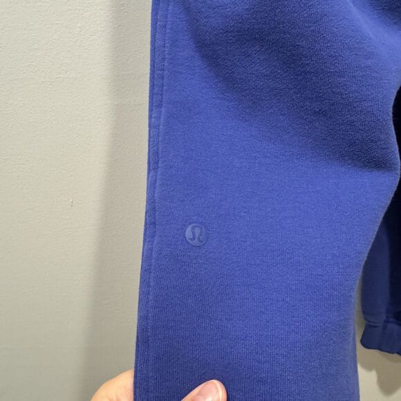 Lululemon Jogger Scuba High-Rise Relaxed Pants Blue Purple WSCV9S Women sz 2 - Picture 6 of 9